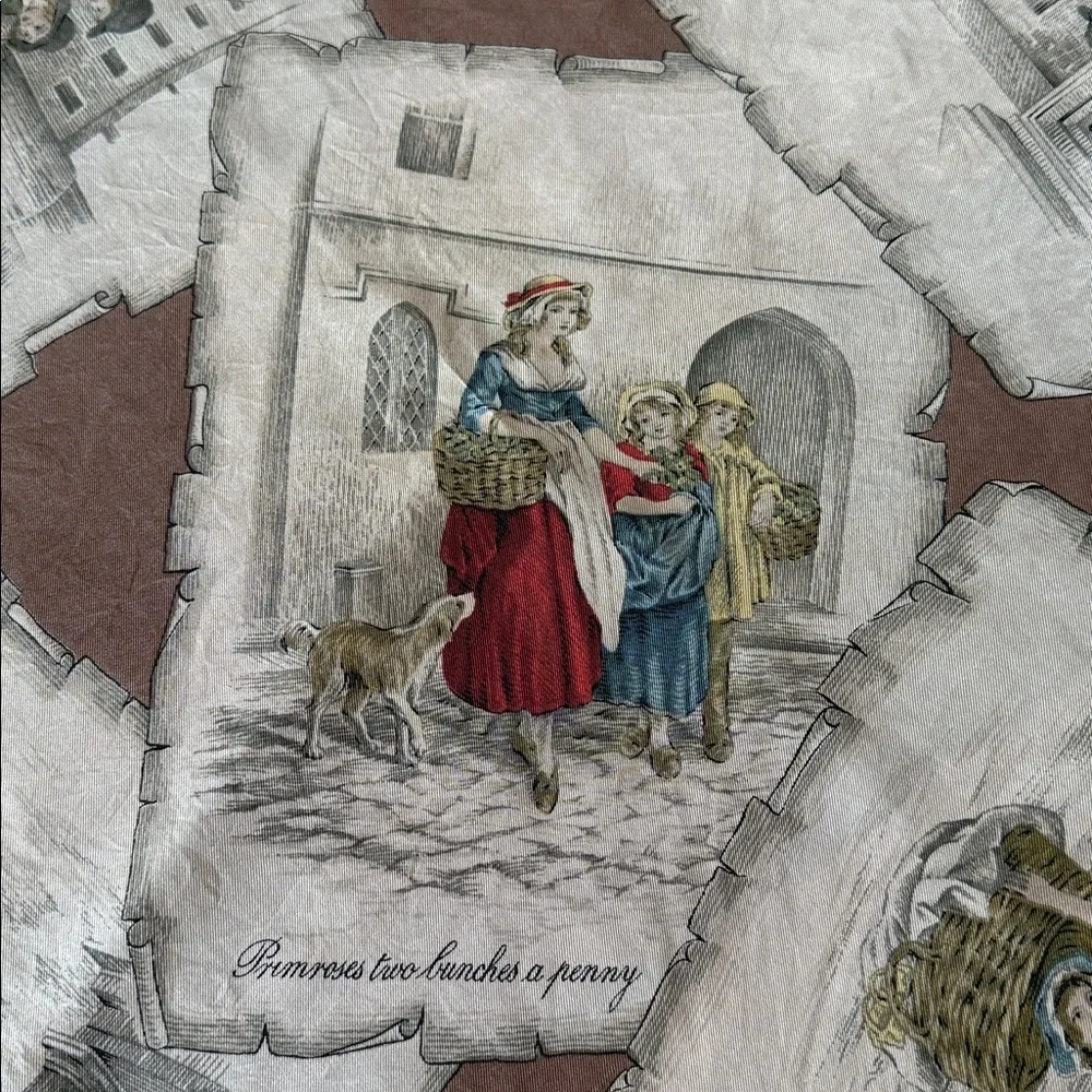 Thirkell Vintage Cries Of London Scarf